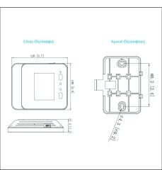 ZKSoftware Keyface 3 Yüz Tanıma Cihazı