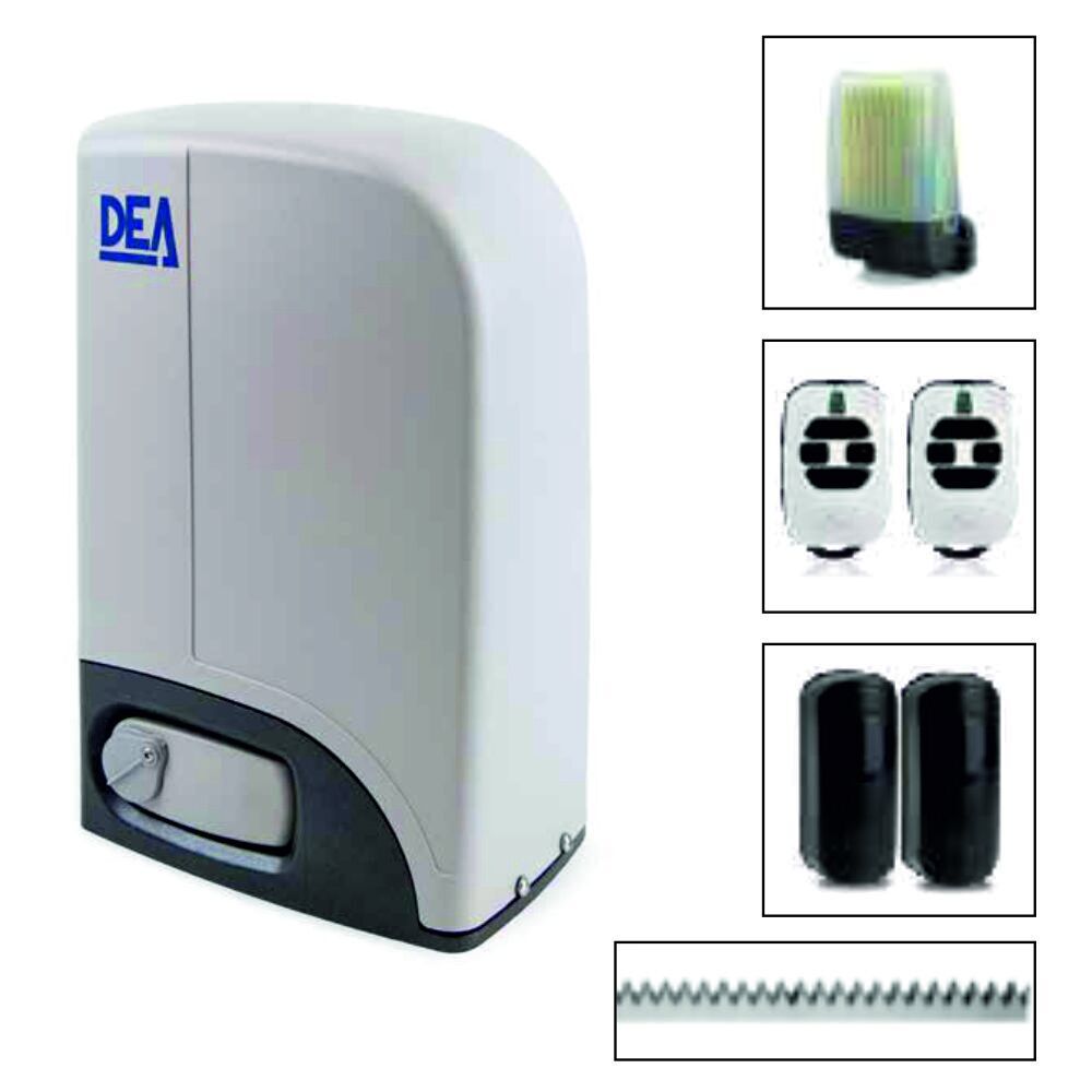 DEA Kayar Kapı Motoru LIVI-600 Set - 600kg